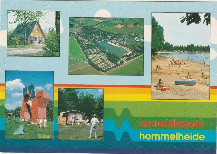SUSTEREN Recreatiepark Hommelheide met Roodstempel, Verzamelen, Ansichtkaarten | Nederland, Gelopen, Limburg, 1980 tot heden, Verzenden