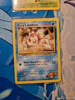 Misty's Goldeen 30/132 Gym Hero's Challenge 2000 Wotc, Ophalen of Verzenden, Zo goed als nieuw, Losse kaart