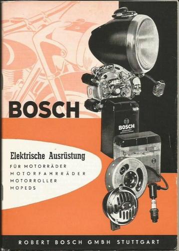 Bosch electrische uitrusting 1955 motor scooter bromfiets beschikbaar voor biedingen