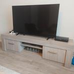 Tv kast,salontafel,eettaf,hoekbank echt leder (donker bruin), Huis en Inrichting, Complete inboedels, Ophalen