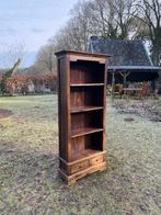 Teakhouten boekenkast – massief teak – 174 x 67 x 26 cm, Ophalen, Met plank(en), Koloniaal, Teakhout