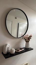 Spiegel 80cm met zwarte rand, Huis en Inrichting, Woonaccessoires | Spiegels, Ophalen, Zo goed als nieuw, Rechthoekig, Minder dan 100 cm