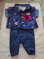 Baby Born Pop Meisje 43 Cm Blauw Pakje. Nieuw., Ophalen of Verzenden, Nieuw