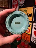 De Kuyper jenever emaille asbakje, Verzamelen, Ophalen of Verzenden, Gebruikt, Reclamebord