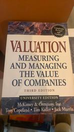 Valuation measuring and managing the value of compNies, Ophalen of Verzenden, Beta, Zo goed als nieuw, WO