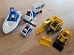 Duplo politie en bouwkraan, Kinderen en Baby's, Speelgoed | Duplo en Lego, Ophalen of Verzenden, Gebruikt, Duplo