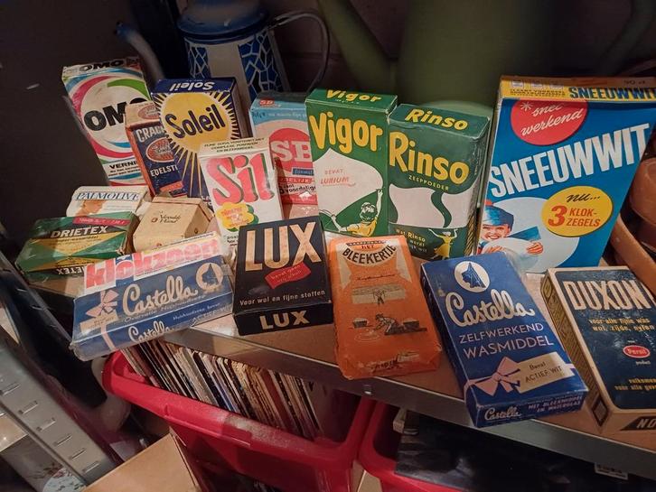 Verzameling oude zeepjes, Antiek en Kunst, Curiosa en Brocante, Ophalen of Verzenden