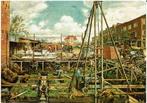 Ansichtkaart "Bouwplaats", Ophalen of Verzenden, 1980 tot heden, Gelopen
