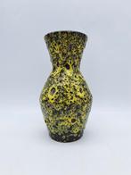 Zeldzame West Germany Fat Lava vaas Scheurich 523-21 Geel, Ophalen of Verzenden