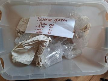 Restpartij drink glazen - Nieuw beschikbaar voor biedingen