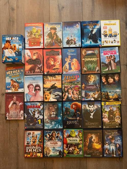 28 kinder (disney) dvd’s lion king, ice age, frozen en meer, Cd's en Dvd's, VHS | Kinderen en Jeugd, Zo goed als nieuw, Tekenfilms en Animatie