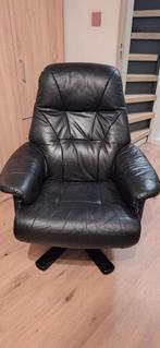 Leder relax fauteuil., Huis en Inrichting, Fauteuils, Ophalen, 75 tot 100 cm, 75 tot 100 cm, Gebruikt