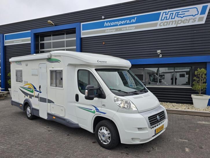 Chausson Welcome 85 Z.G.O.H B.J.2007 geheel zelf voorzienend, Caravans en Kamperen, Campers, Bedrijf, tot en met 2, Half-integraal