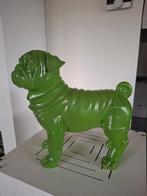 Stoobz design groen Bulldog beeld, Ophalen of Verzenden