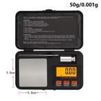 Draagbaar precisieweegschaaltje voor juwelen, goud etc., Ophalen of Verzenden