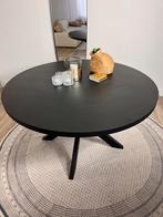 Ronde eettafel - 150 cm diameter - Oak kleur, Huis en Inrichting, Tafels | Eettafels, Gebruikt, 100 tot 150 cm, Rond, Ophalen of Verzenden