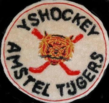 Gezocht ijshockey emblemen Amstel Tijgers Amsterdam badge beschikbaar voor biedingen