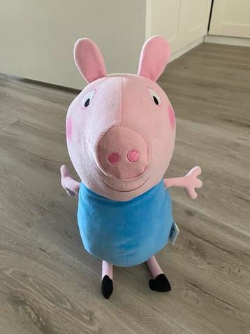 XL Peppa Pig knuffel - George beschikbaar voor biedingen