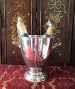 xxl Verzilverde Champagne/wijnflessen koeler  - feestdagen, Antiek en Kunst, Ophalen of Verzenden