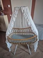 Rotan Wieg met Hemel, Kinderen en Baby's, Babywiegjes en Ledikanten, Ophalen, Gebruikt, Wieg