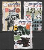 Thailand 2023 140jr Thailand postservice postbode auto pfris, Verzenden, Gestempeld, Zuidoost-Azië