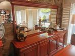 Prachtige kersenhouten set / dressoir / tafel / vitrine, Huis en Inrichting, Ophalen, Gebruikt, Nvt, Nvt