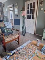 GROTE VAAS + BLOEMEN, Ophalen, Overige kleuren, Minder dan 50 cm, Glas