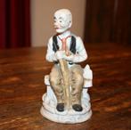 beeldje keramiek oude man met pijp Capodimonte, Verzamelen, Beelden en Beeldjes, Ophalen of Verzenden, Zo goed als nieuw, Overige typen