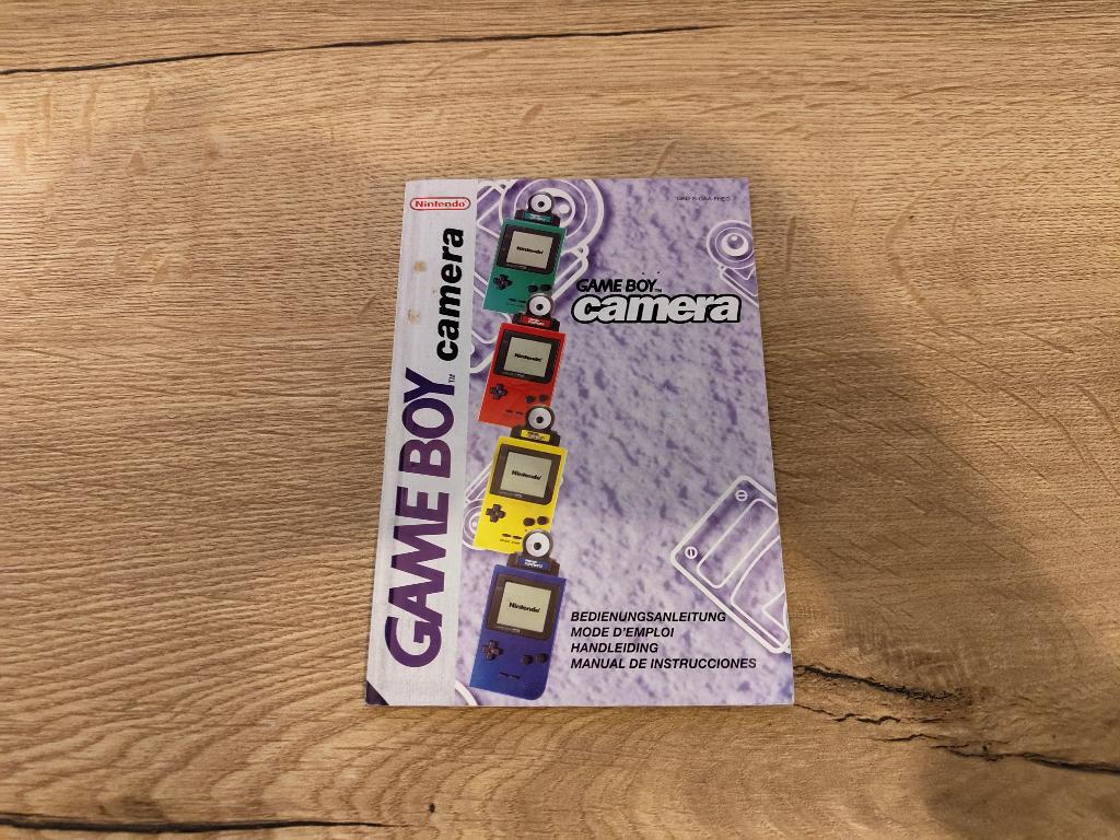 Game Boy Camera Handleiding Boekje, Gebruikt, 1 speler, Ophalen of Verzenden, Vanaf 3 jaar