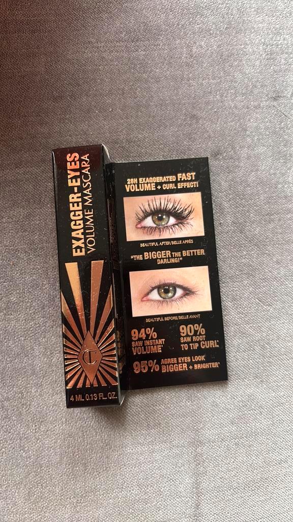 Nieuwe charlotte tilbury 4ml mascara, Sieraden, Tassen en Uiterlijk, Uiterlijk | Cosmetica en Make-up, Nieuw, Make-up, Ogen, Zwart