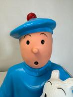 Mooi Kuifje met Bobby beeld / buste, Ophalen, Beeldje of Figuurtje, ., Zo goed als nieuw