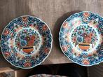 2 delfs blauwe wand borden, Ophalen of Verzenden