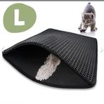 Extra grote kattenbakmat - uitloopmat - met dubbele laag, Dieren en Toebehoren, Kattenbakken, Ophalen, Zo goed als nieuw