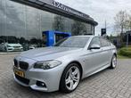 Bmw 5-serie 520i M-Sport High Executive Automaat | NAVI | CR, Origineel Nederlands, Te koop, Zilver of Grijs, Xenon verlichting