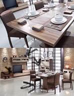 Compleet Woonkamer Set - Eettafel, Stoelen, Dressoir, TV Kas, Huis en Inrichting, Ophalen, Gebruikt, 150 tot 200 cm, Minder dan 100 cm
