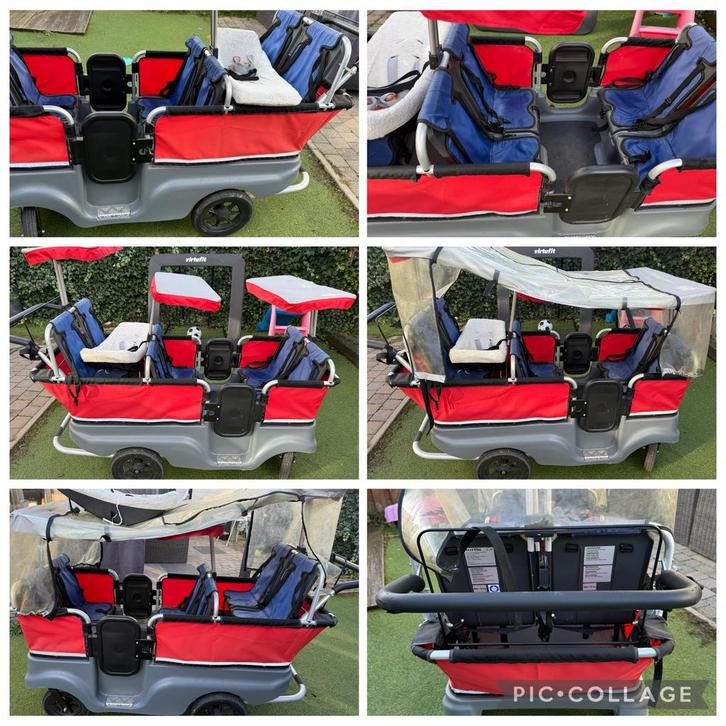 Kiddy bus 6 persoons, Kinderen en Baby's, Speelgoed | Buiten | Accuvoertuigen, Zo goed als nieuw, Ophalen