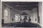 Engwierum Ned herv kerk interieur Oude Ansichtkaart ( 9763, Ophalen of Verzenden, Gelopen