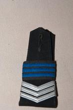Rang epaulette wachtmeester Rijkspolitie geoefend man., Verzamelen, Ophalen of Verzenden, Overige soorten, Nederland, Embleem of Badge