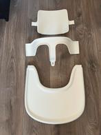 Stokke Trip Trap babyset en tray, Kinderen en Baby's, Kinderstoelen, Ophalen, Gebruikt, Meegroeistoel, Stoelverkleiner