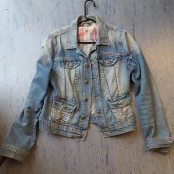 spijkerjasje Geisha maat M  blauw beschikbaar voor biedingen