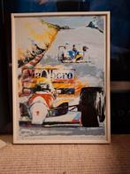 zeefdruk formule 1, Antiek en Kunst, Ophalen of Verzenden