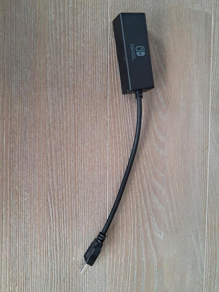 Nintendo Switch USB naar Ethernet Adapter, Spelcomputers en Games, Spelcomputers | Overige Accessoires, Gebruikt, Ophalen of Verzenden