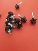 50-250 st dakpanplaat schroeven hoekstukken zetwerk 25 mm, Ophalen of Verzenden, Nieuw, Palen