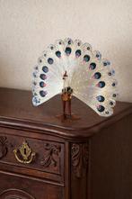 Antieke glazen Pauw - Lauscha Germany, Diversen, Kerst, Ophalen of Verzenden, Gebruikt