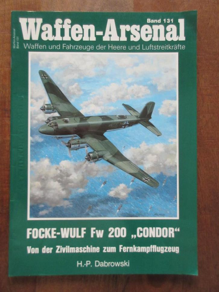 FOCKE-WULF Fw 200 CONDOR Fernkampfflugzeug, Boeken, Oorlog en Militair, Gelezen, Overige onderwerpen, Tweede Wereldoorlog, Ophalen of Verzenden