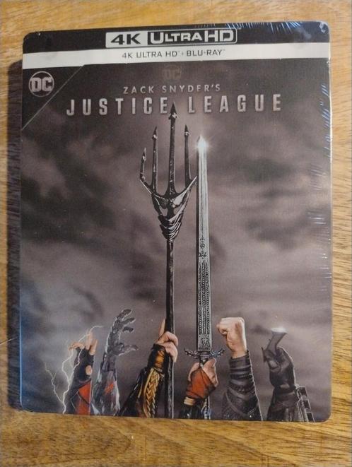 Justice League Steelbook 4k Ultra HD blu-ray(Jack Snijder's), Cd's en Dvd's, Blu-ray, Nieuw in verpakking, Actie, Ophalen of Verzenden