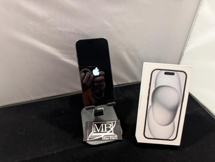 A3090,  iPhone 15, zwart, 512GB, Telecommunicatie, Mobiele telefoons | Apple iPhone, Nieuw, 512 GB, Zonder abonnement, Zonder simlock