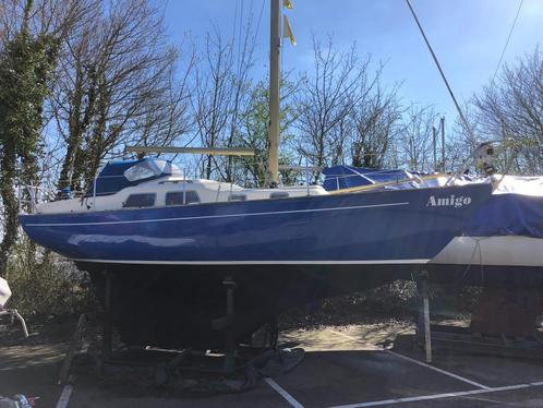Zweedse Amigo 27 te koop, top onderhouden! Motor 450uur, Watersport en Boten, Kajuitzeilboten en Zeiljachten, Gebruikt, Tourjacht of Cruiser