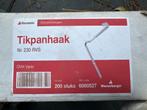 Koramic Tikpanhaak 230 RVS - 100 stuks, Doe-het-zelf en Verbouw, Dakpannen en Dakbedekking, Ophalen, Overige kleuren, Nieuw, Minder dan 5 m²