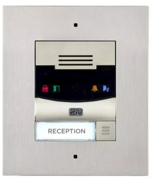 2N Solo 301C Intercom met camera, Huis en Inrichting, Deurbellen, Zo goed als nieuw, Bedraad, Ingebouwde camera, Compatibel met smartphone
